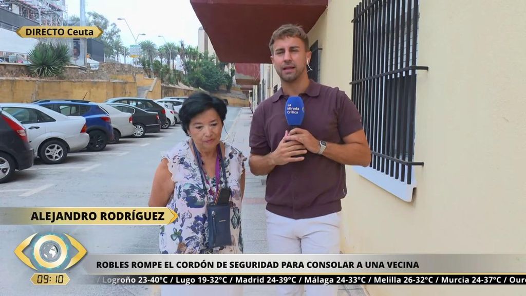 Pepi, vecina de Ceuta que habló con la ministra Margarita Robles: "Me llamó para preguntarme cómo estaba"