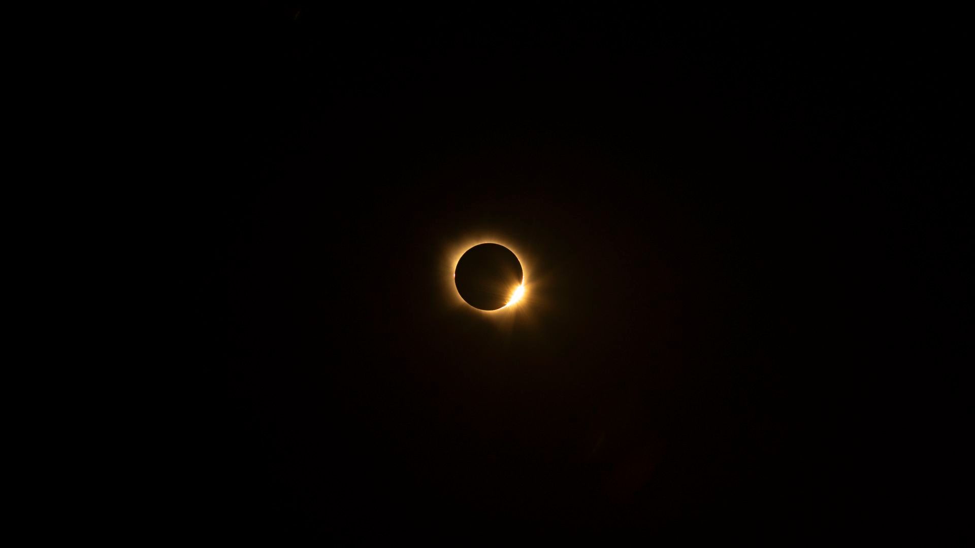 Vista durante el eclipse solar total de 2026 en Sigüenza, Guadalajara, Castilla-La Mancha