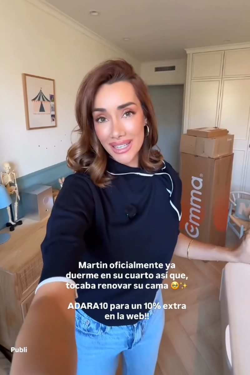 Adara Molinero anuncia el inicio de una nueva etapa en la vida de su hijo Martín: "Oficialmente ya"