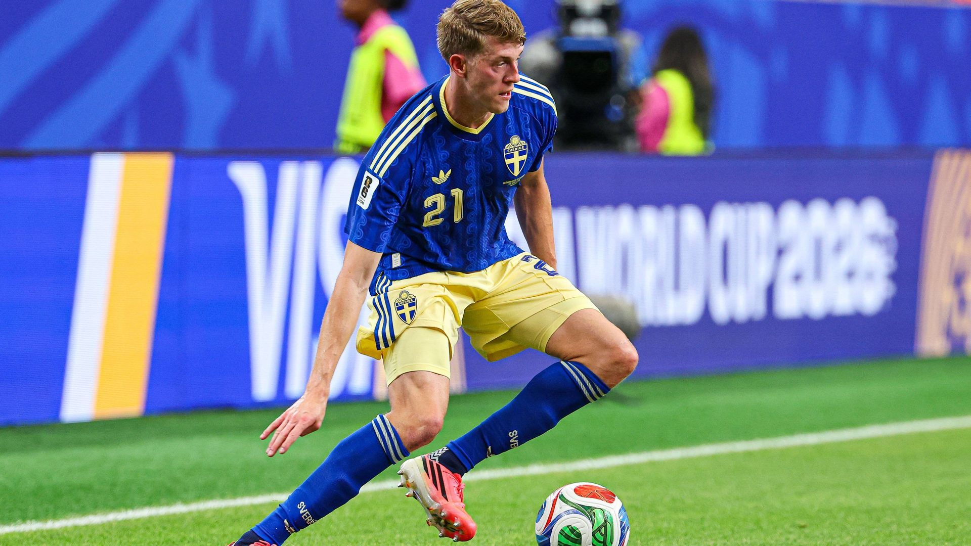 Alexander Bernhardsson, con Suecia en el Mundial Alexander Bernhardsson, con Suecia en el Mundial