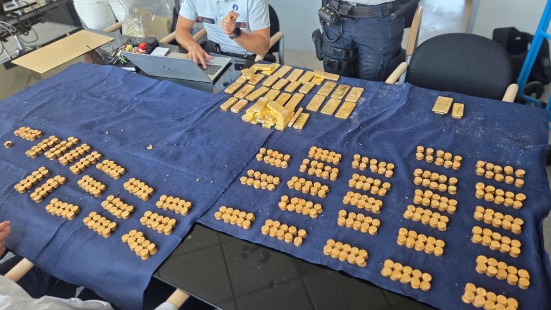 El botín está valorado en 10 milones de dólares El botín está valorado en 10 milones de dólares