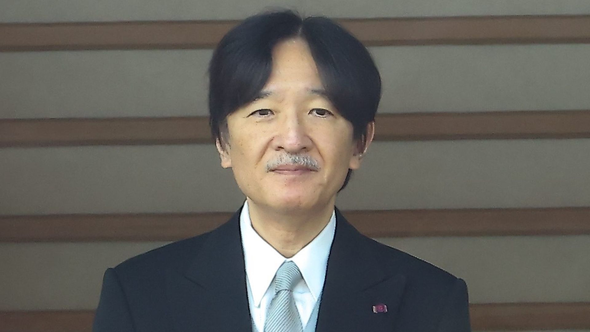 El príncipe heredero Akishino de Japón
