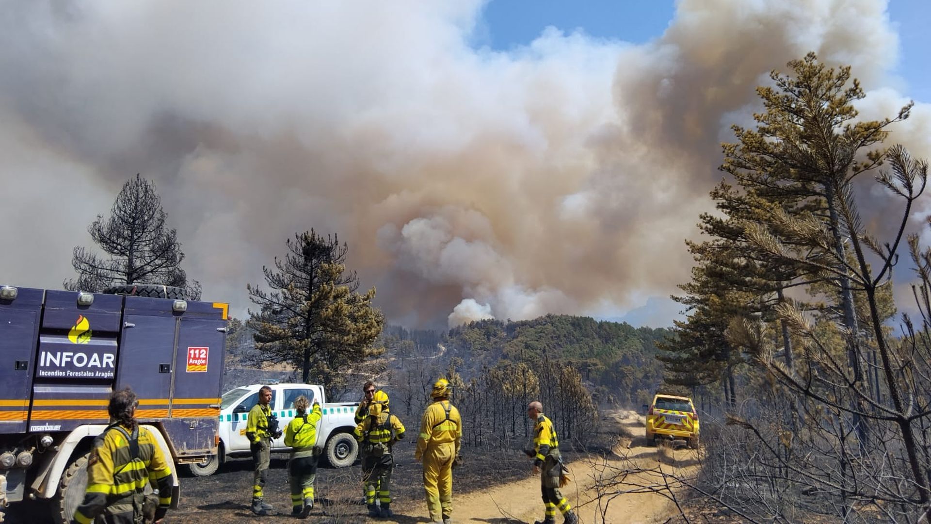 Incendio Riglos Incendio Riglos