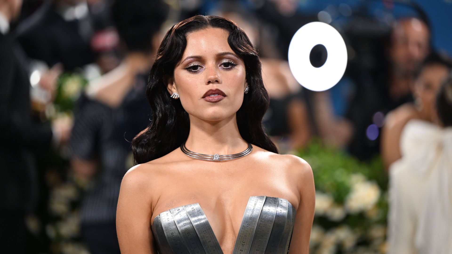 La actriz Jenna Ortega