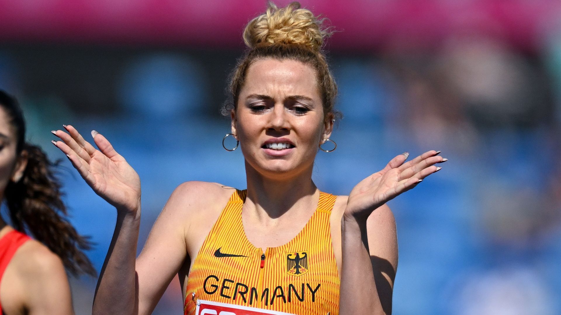 La atleta alemana Smilla Kolbe estalla contra los insultos racistas a sus compañeros en el Europeo de Birmingham: “Me resulta aterrador” La atleta alemana Smilla Kolbe estalla contra los insultos racistas a sus compañeros en el Europeo de Birmingham: “Me resulta aterrador”