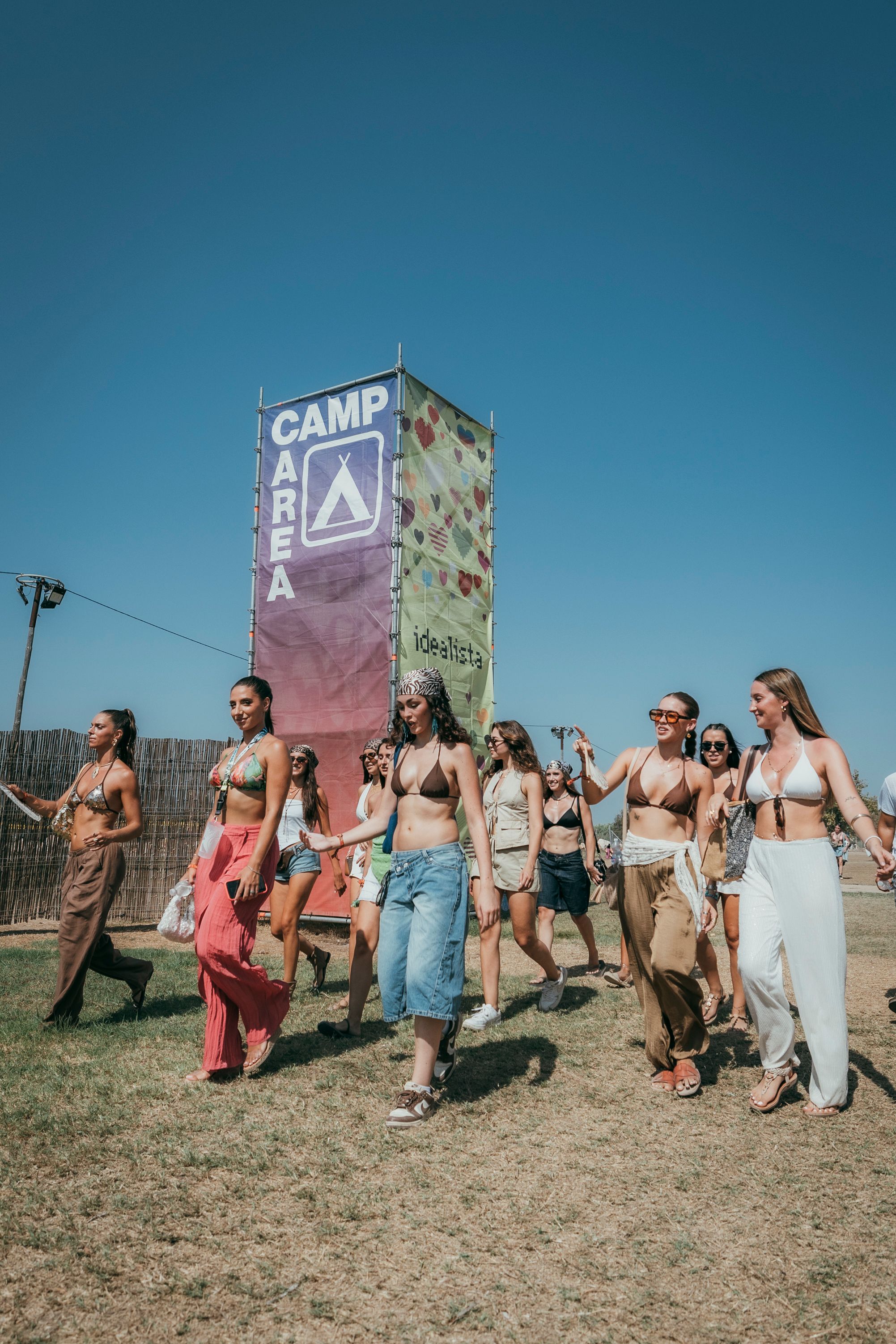 Llegada al camping del Medusa Festival 2026
