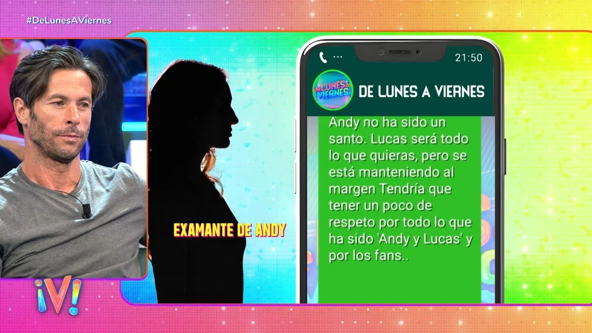 Los explosivos audios que demostrarían que Andy habría mantenido diferentes encuentros con otras mujeres: "Sigue reaccionando a historias" Los explosivos audios que demostrarían que Andy habría mantenido diferentes encuentros con otras mujeres: "Sigue reaccionando a historias"
