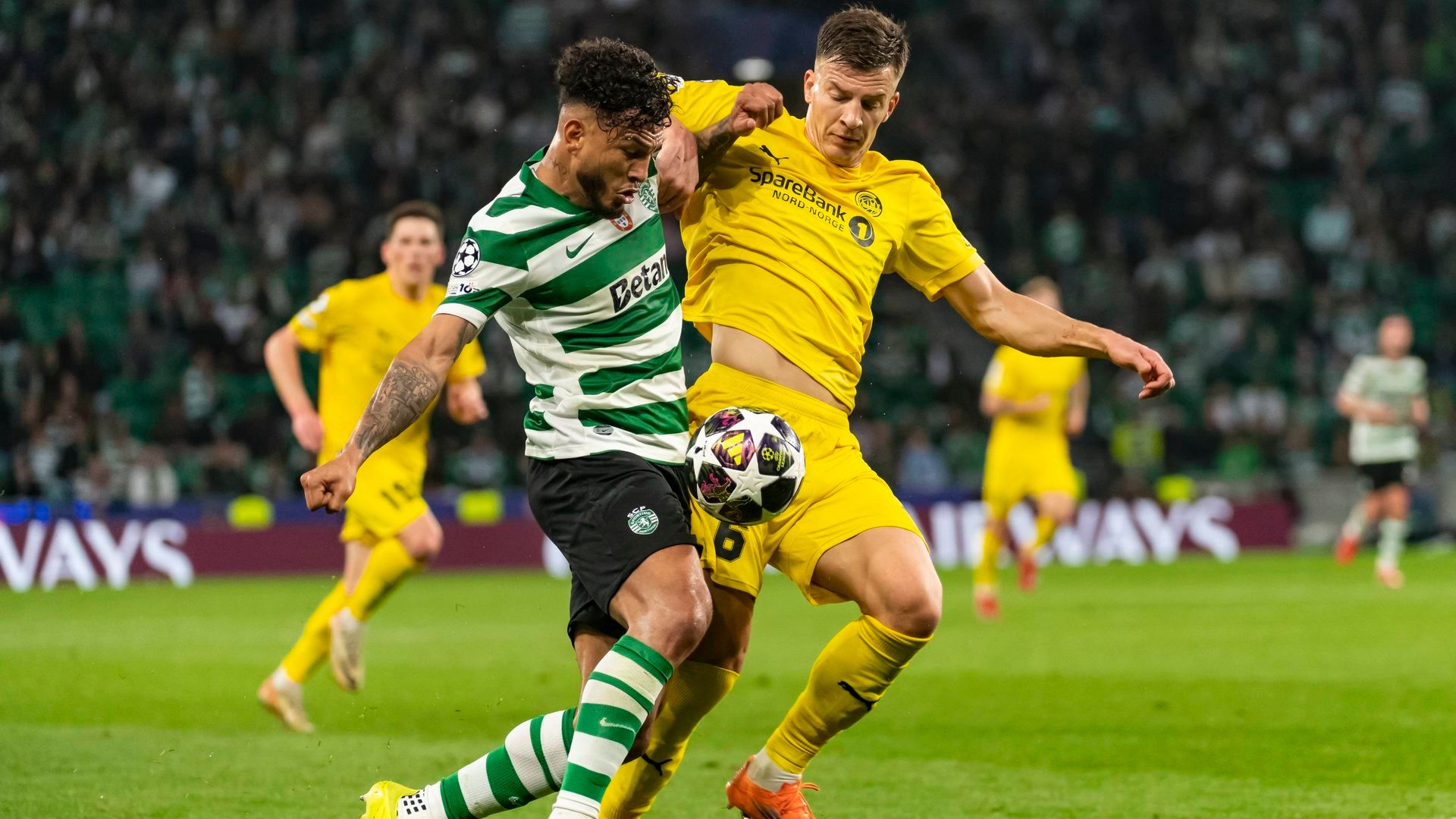Luis Suárez, durante un partido con el Sporting de Portugal.