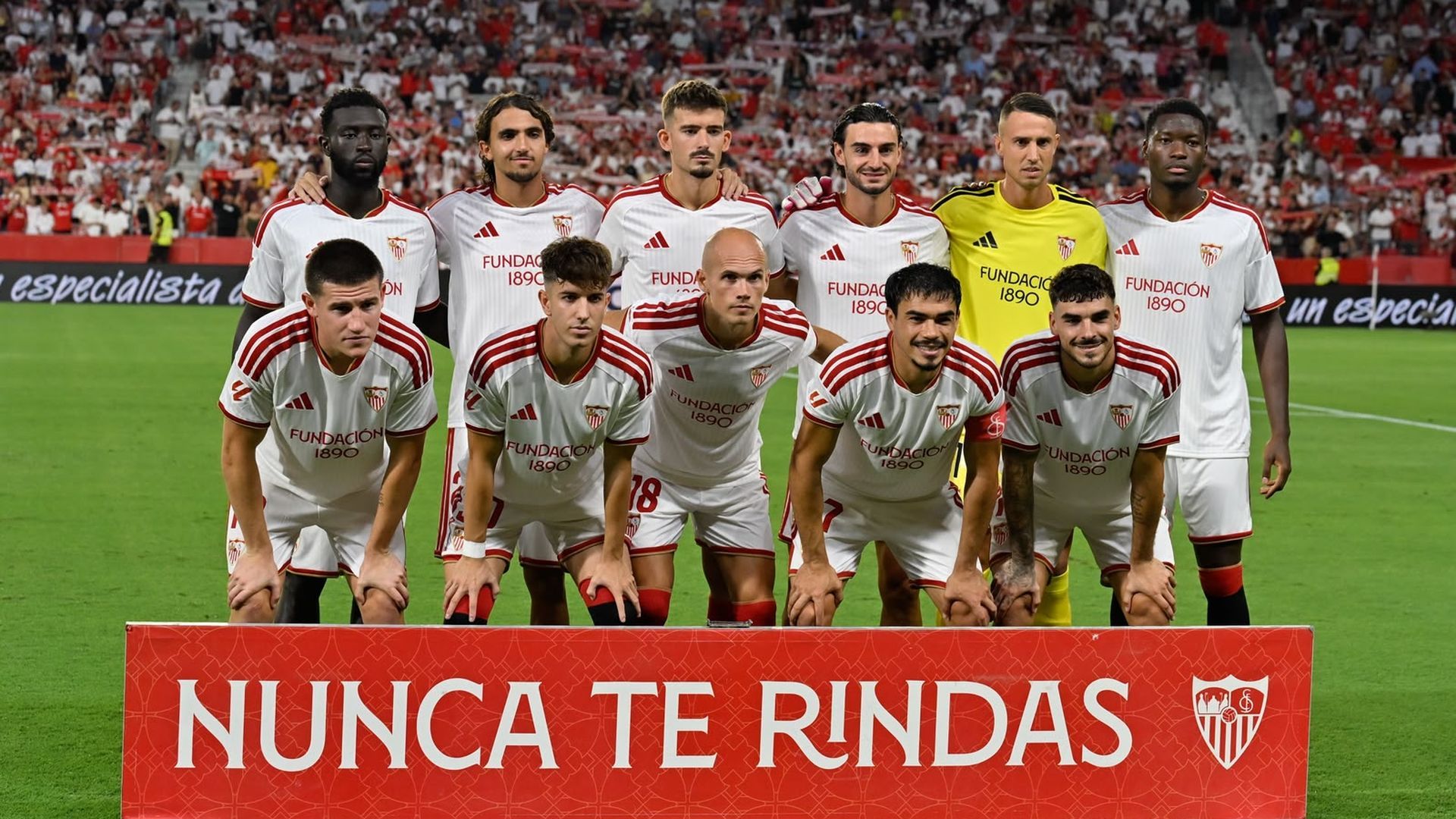 El once del Sevilla, en el Sevilla-Rayo El once del Sevilla, en el Sevilla-Rayo
