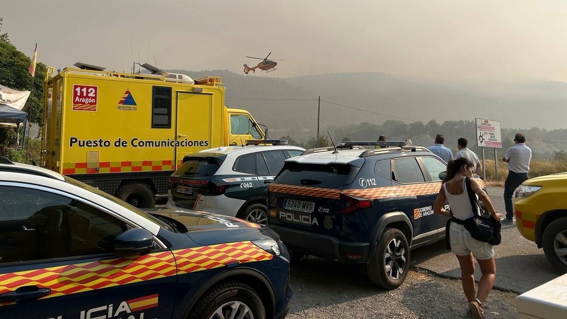Incendio Peñas de Riglos, Huesca Incendio Peñas de Riglos, Huesca