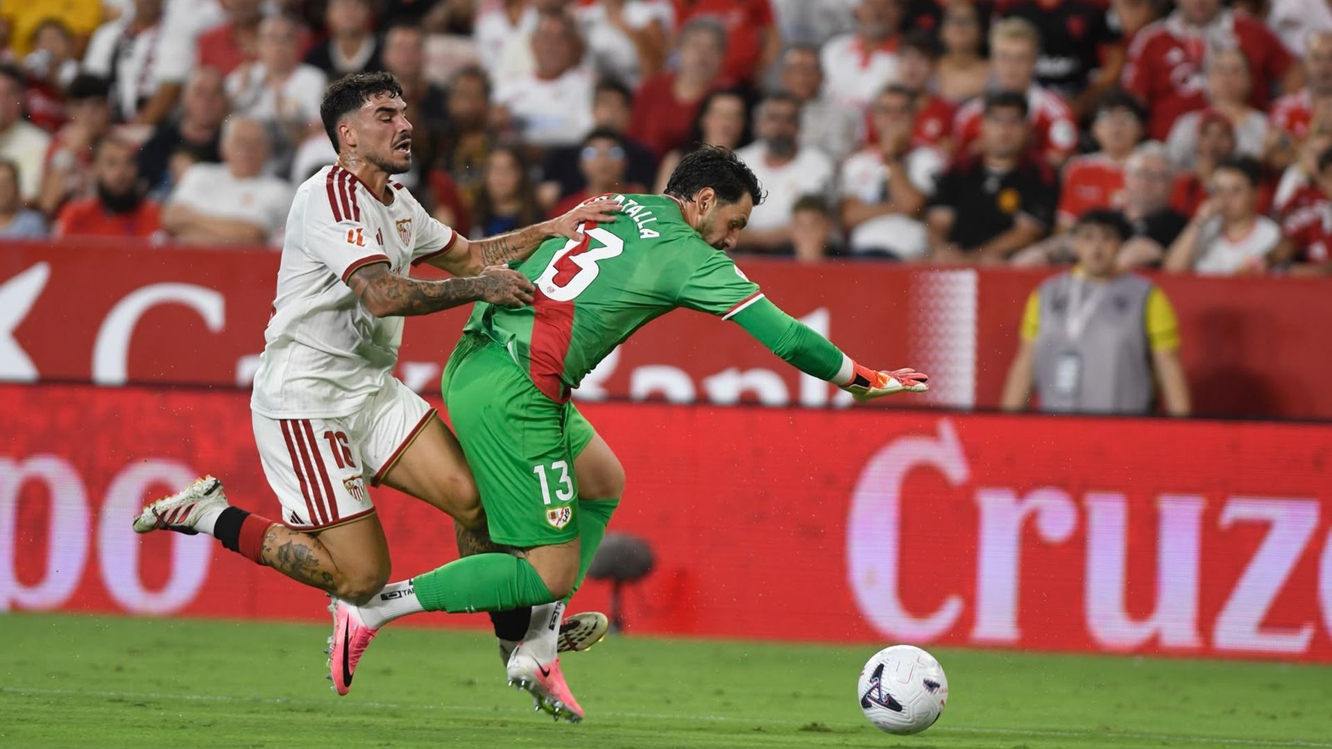 La acción entre Isaac Romero y Batalla