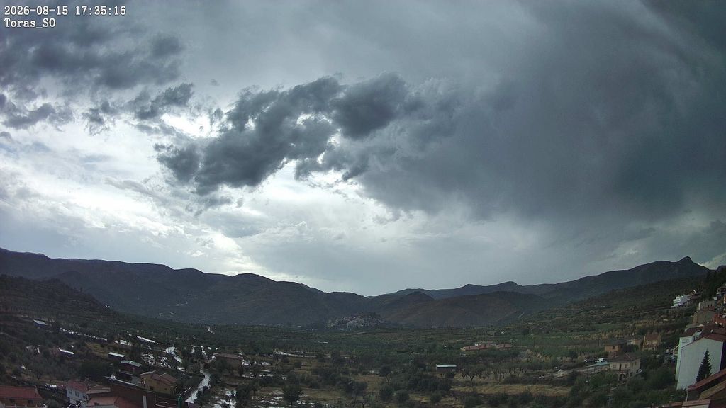 La tormenta en Castellón deja 141,6 litros por metro cuadrado y rachas de viento de 100 kilómetros hora en Torás