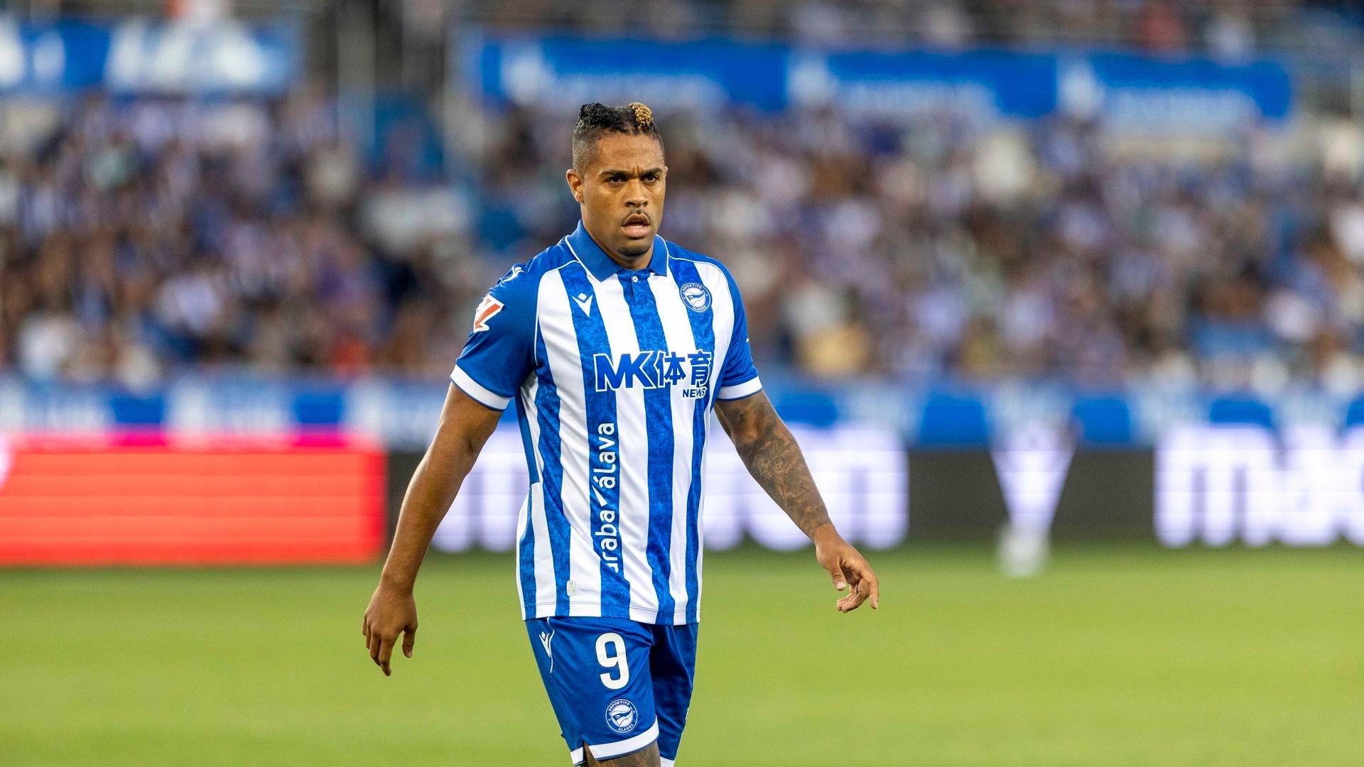Mariano Díaz, en el Alavés-Getafe
