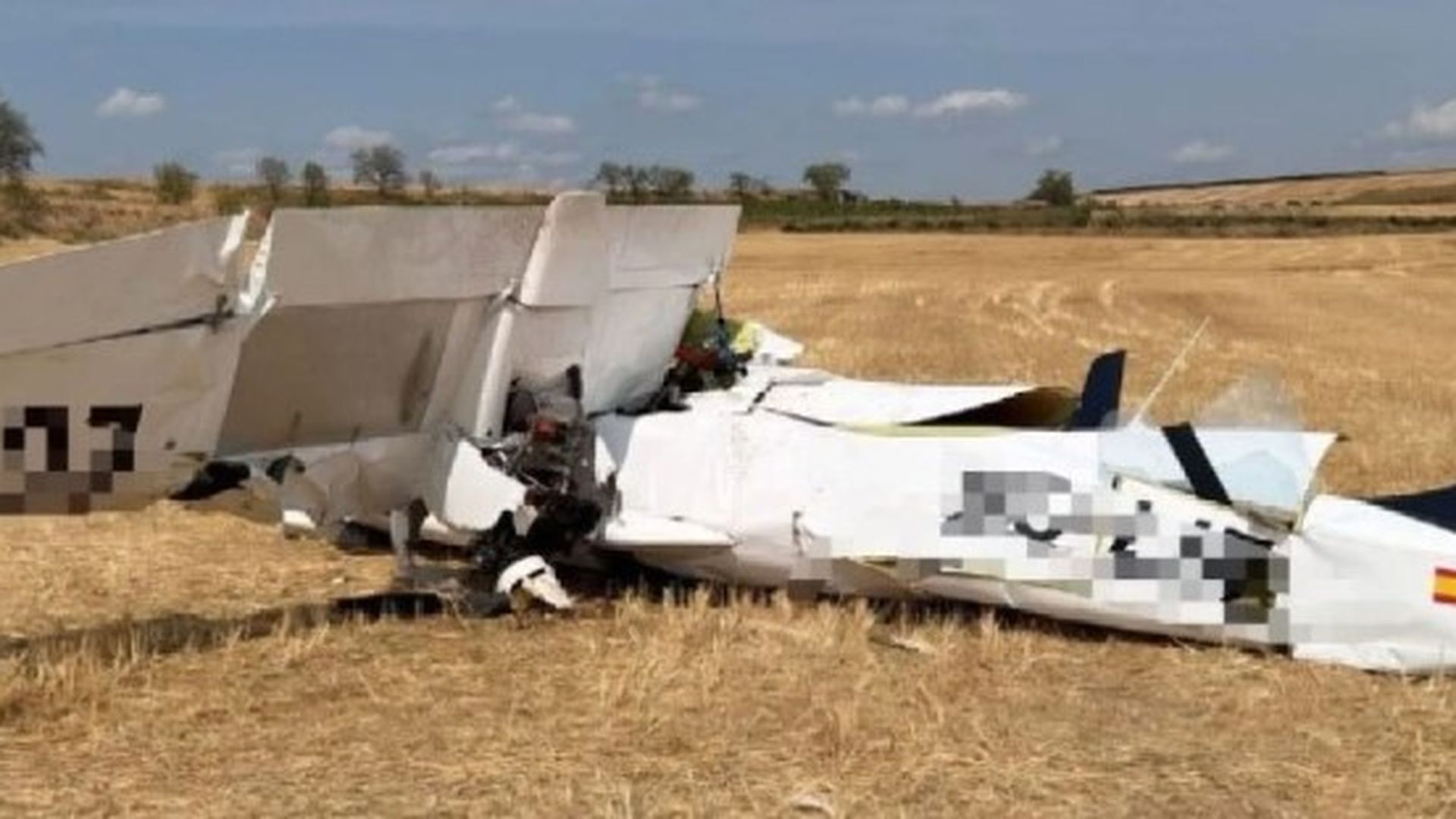 Accidente avioneta