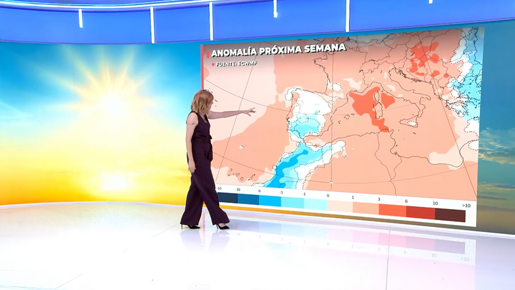 El calor se intensifica en el Mediterráneo y el sur tendrá un respiro con una bajada de temperaturas para la semana que viene