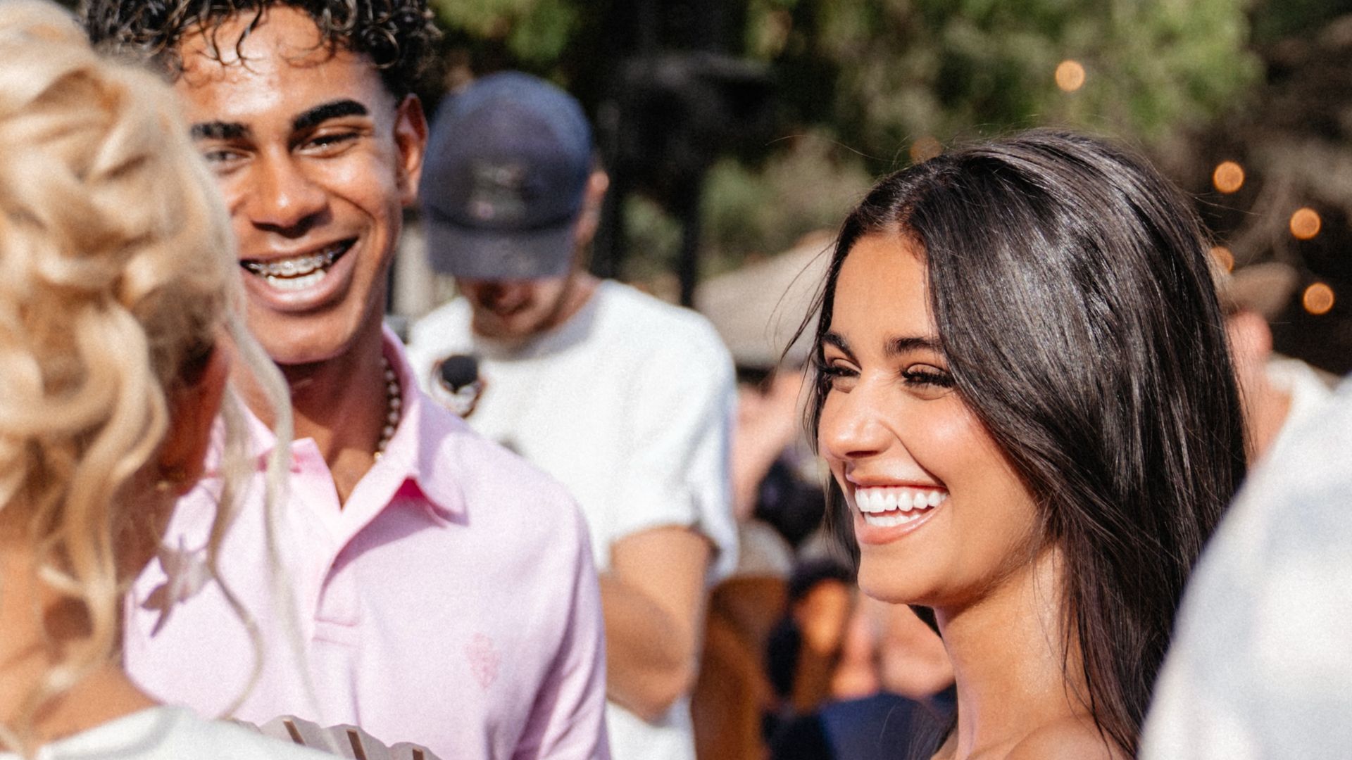 Inés García y Lamine Yamal, en el cumpleaños del futbolista Inés García y Lamine Yamal, en el cumpleaños del futbolista