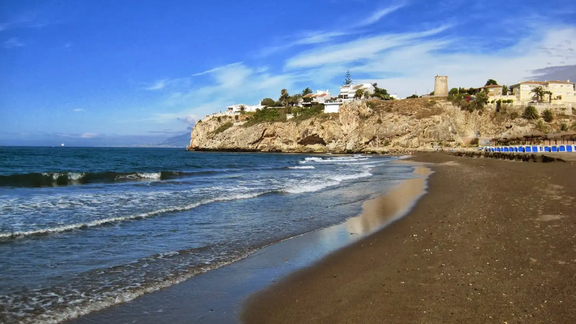 Playa Rincón de la Victoria en Málaga Playa Rincón de la Victoria en Málaga