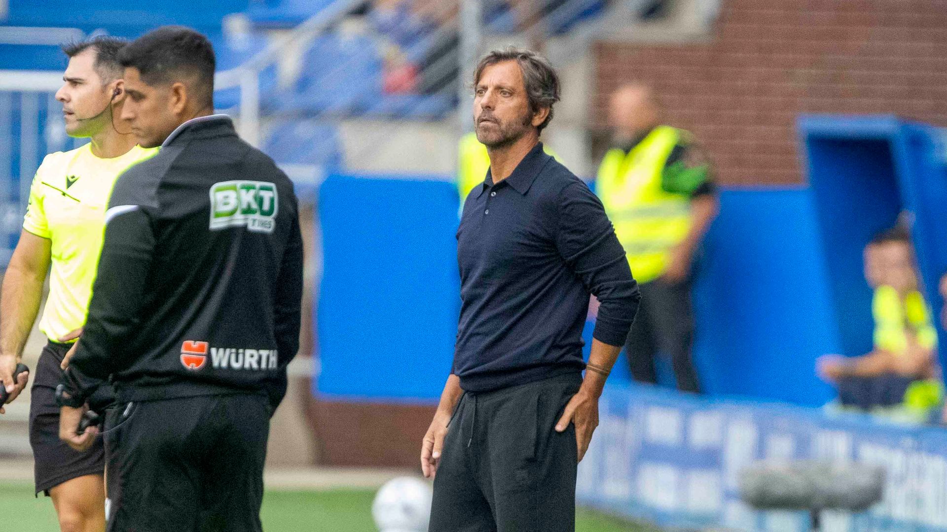 Quique Sánchez Flores en el Alavés-Getafe