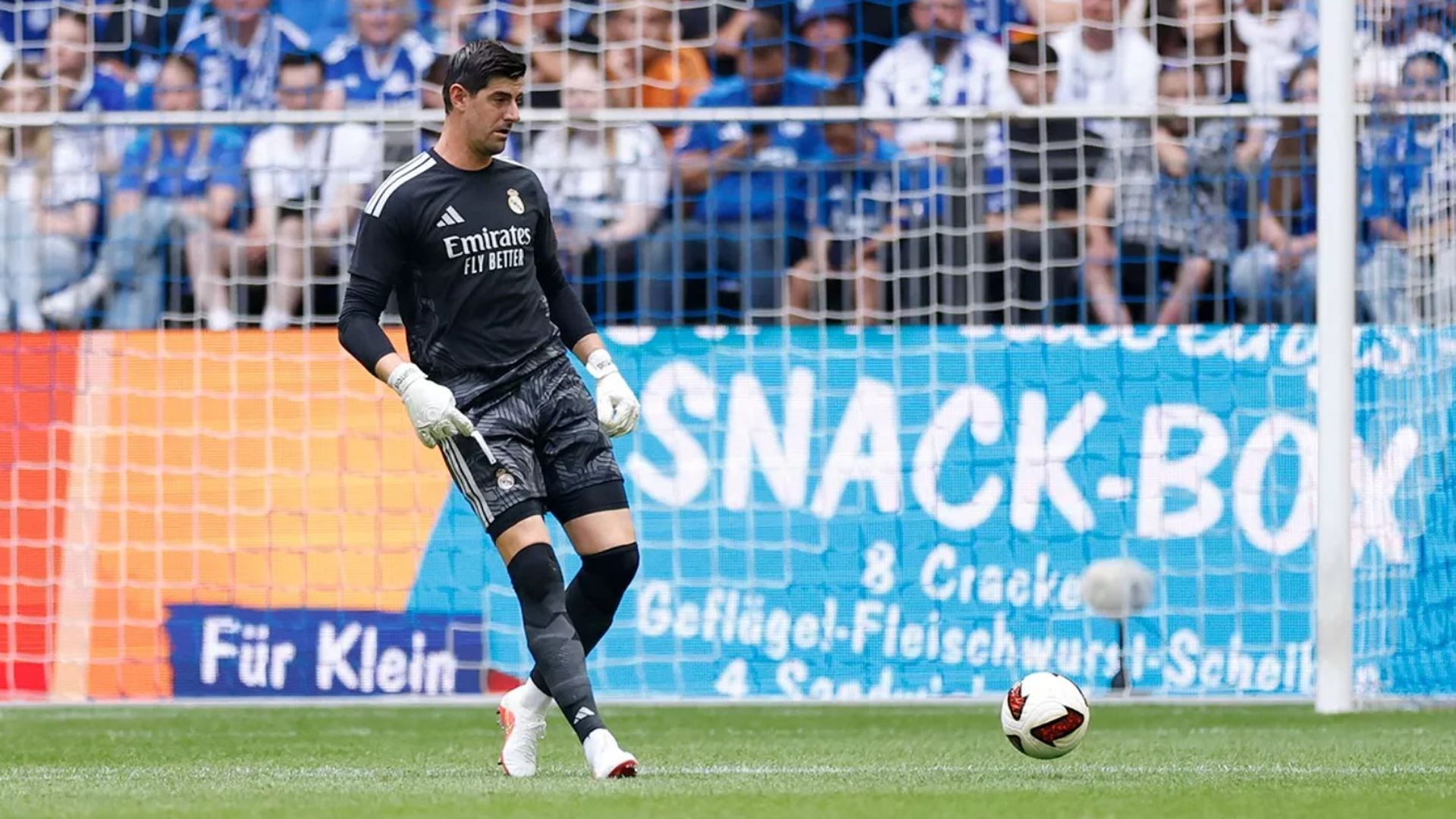 Thibaut Courtois, en el Schalke-Real Madrid de pretemporada Thibaut Courtois, en el Schalke-Real Madrid de pretemporada