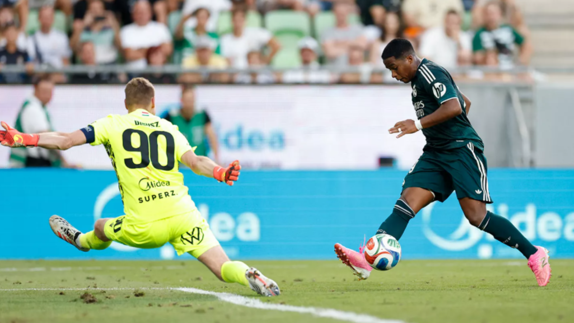 Endrick, en el amistoso ante el Ferencvaros Endrick, en el amistoso ante el Ferencvaros