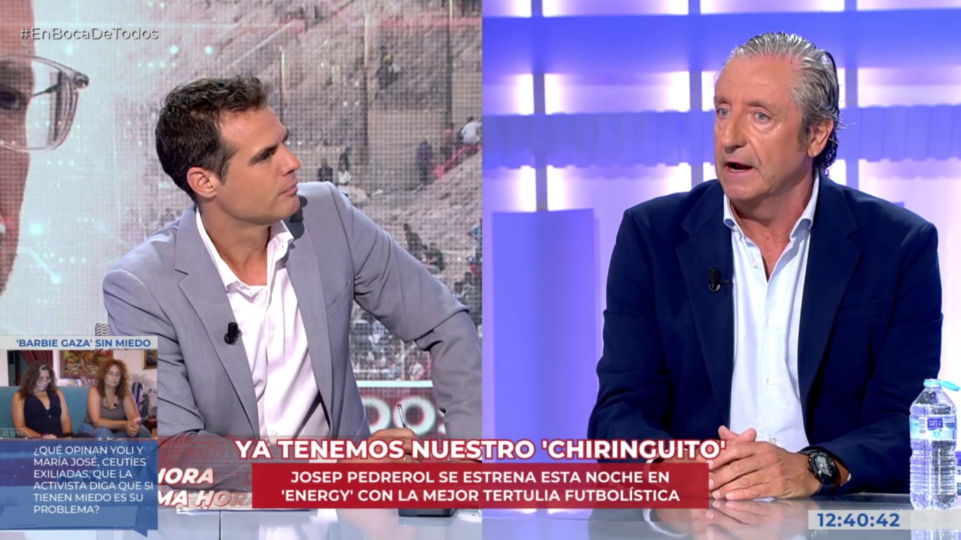 Josep Pedrerol se solidariza con el AD Ceuta FC tras las palabras de su entrenador