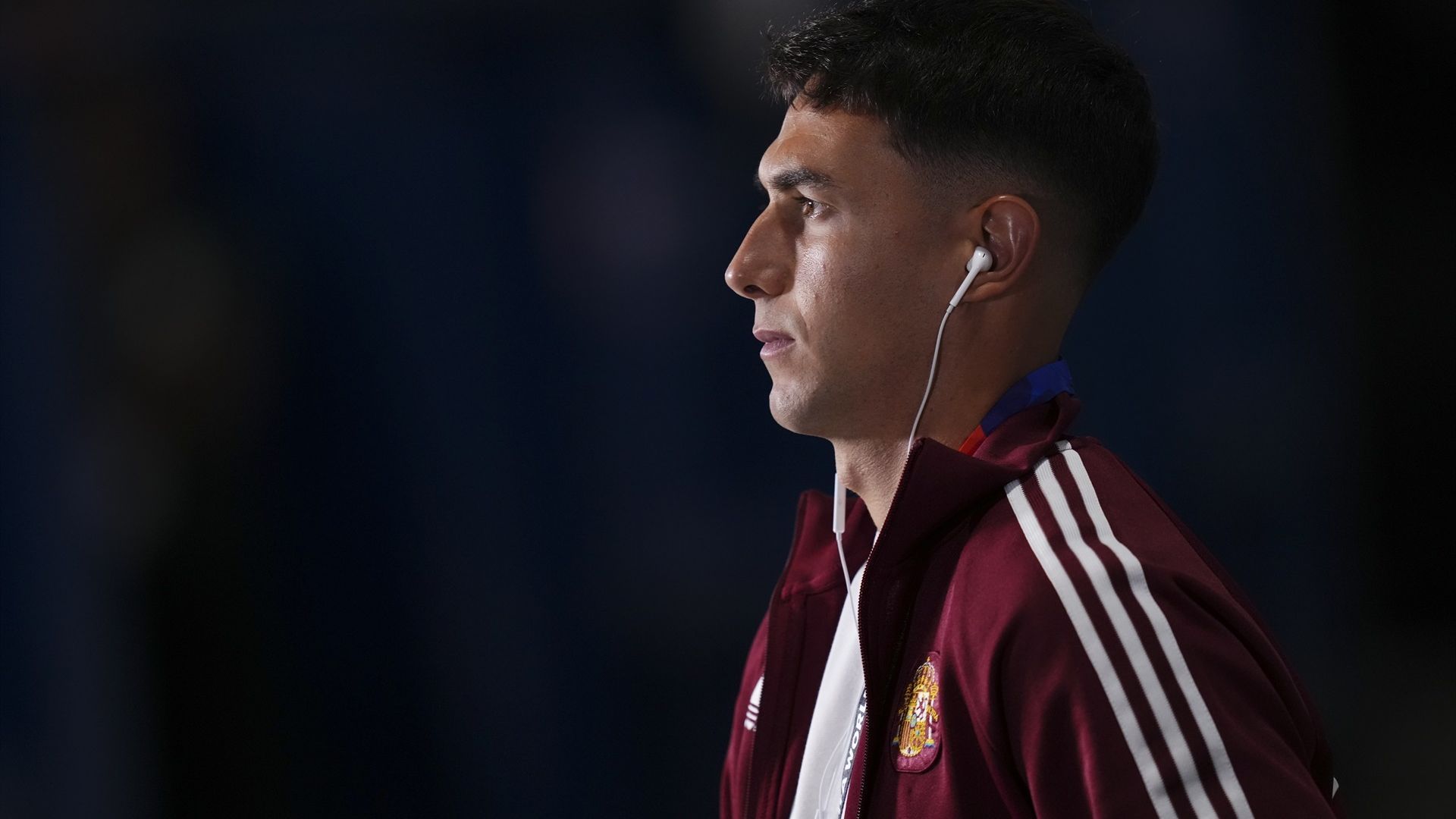 Martín Zubimendi, durante el Mundial con España Martín Zubimendi, durante el Mundial con España
