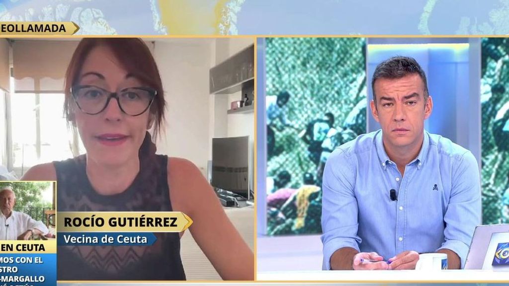 Rocío Gutiérrez, vecina de Ceuta: "Mi ciudad debería estar blindada siempre"