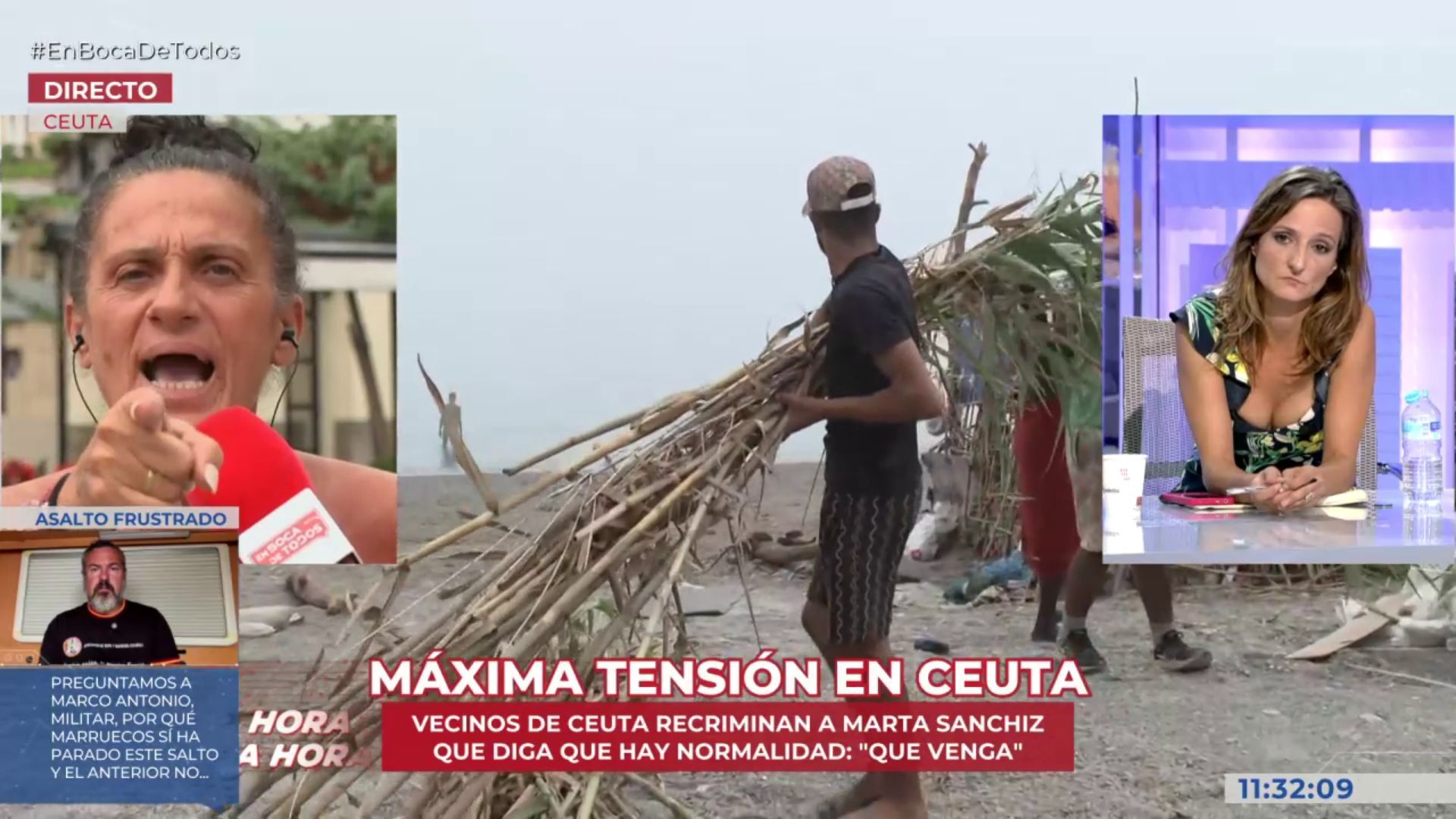 Vecinos de Ceuta recriminan a Marta Sanchiz que diga que “hay normalidad”_ “Que venga”