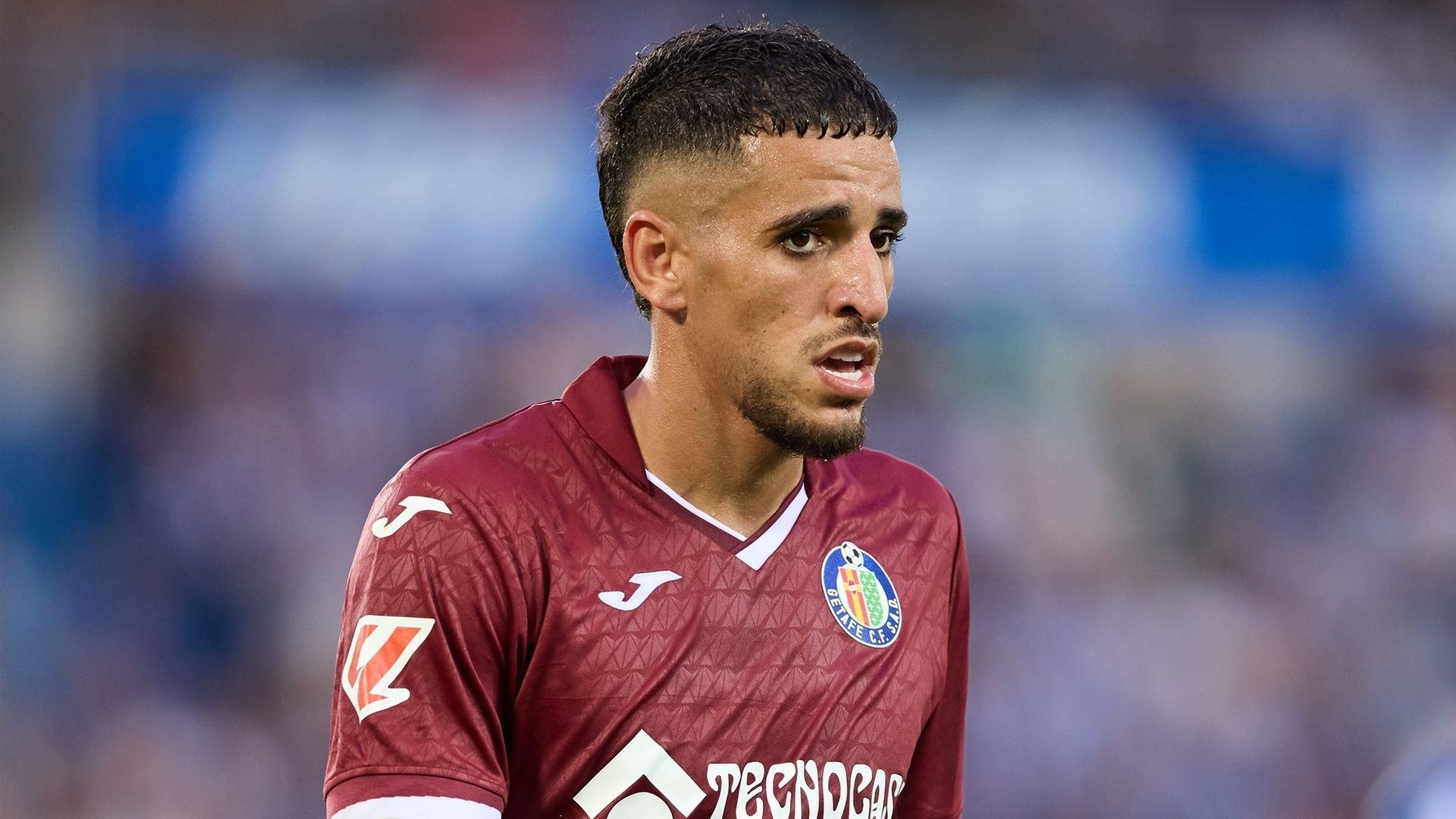 Abdel Abqar durente el Alavés - Getafe de la primera jornada Abdel Abqar durente el Alavés - Getafe de la primera jornada