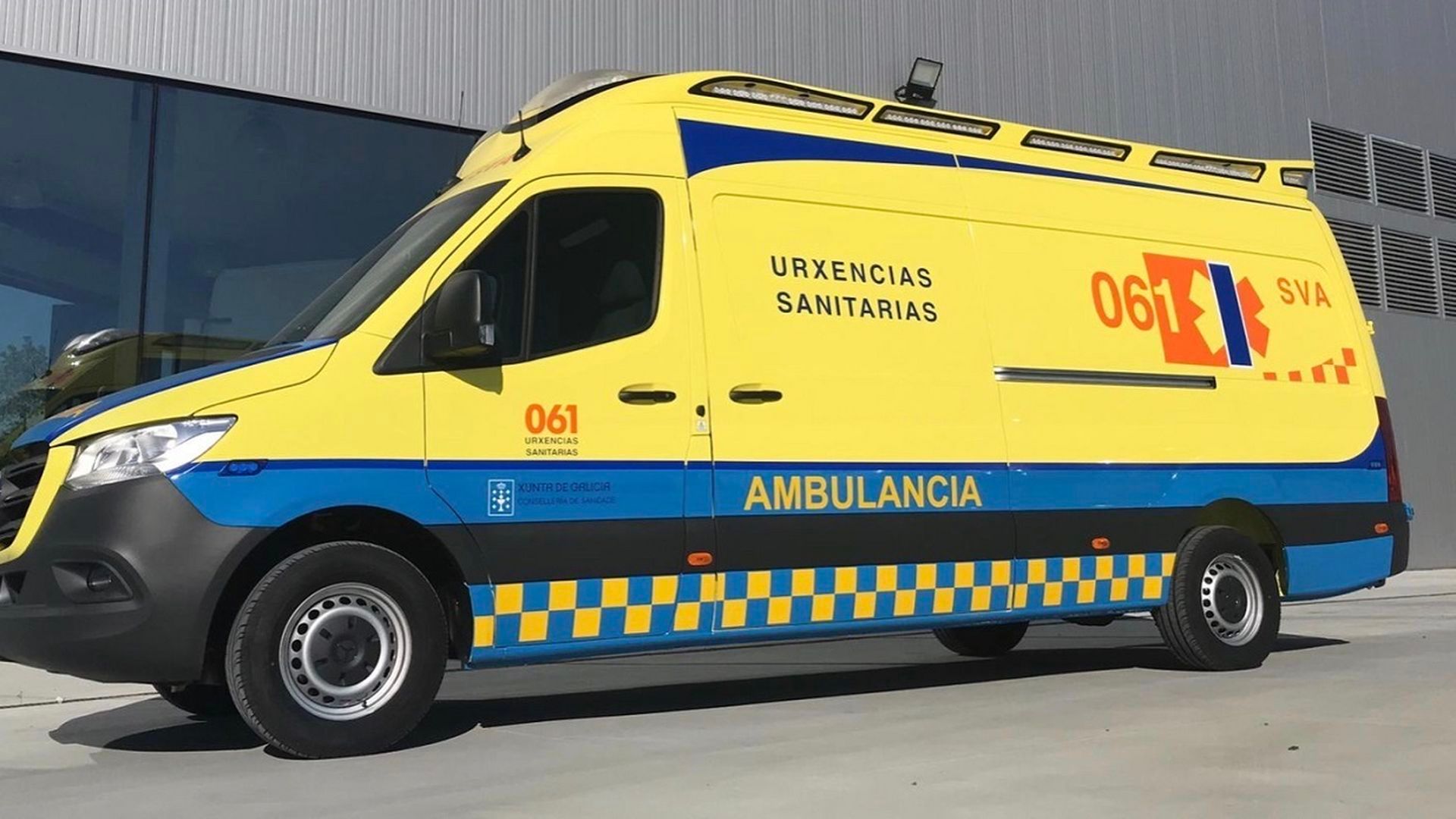 Ambulancia del 061 de Galicia Ambulancia del 061 de Galicia