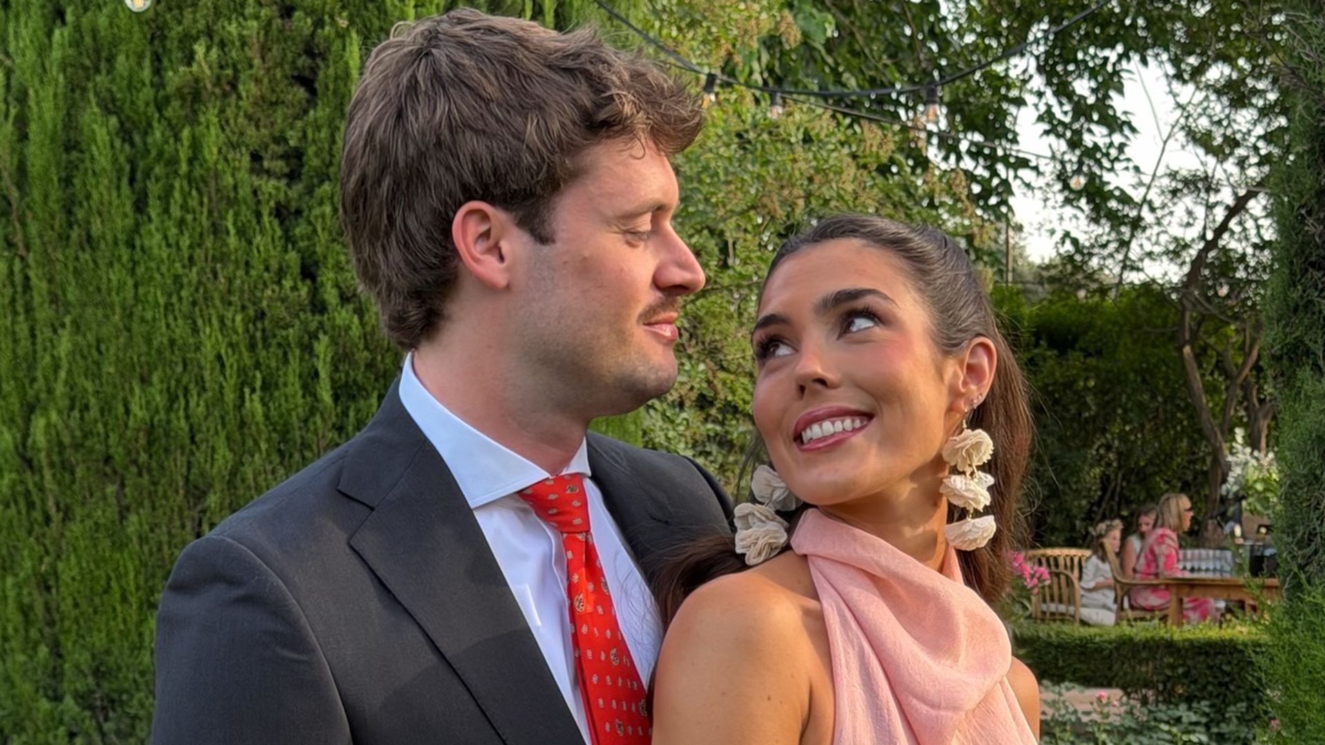 Anna Padilla y su novio, Mario Cristóbal Anna Padilla y su novio, Mario Cristóbal