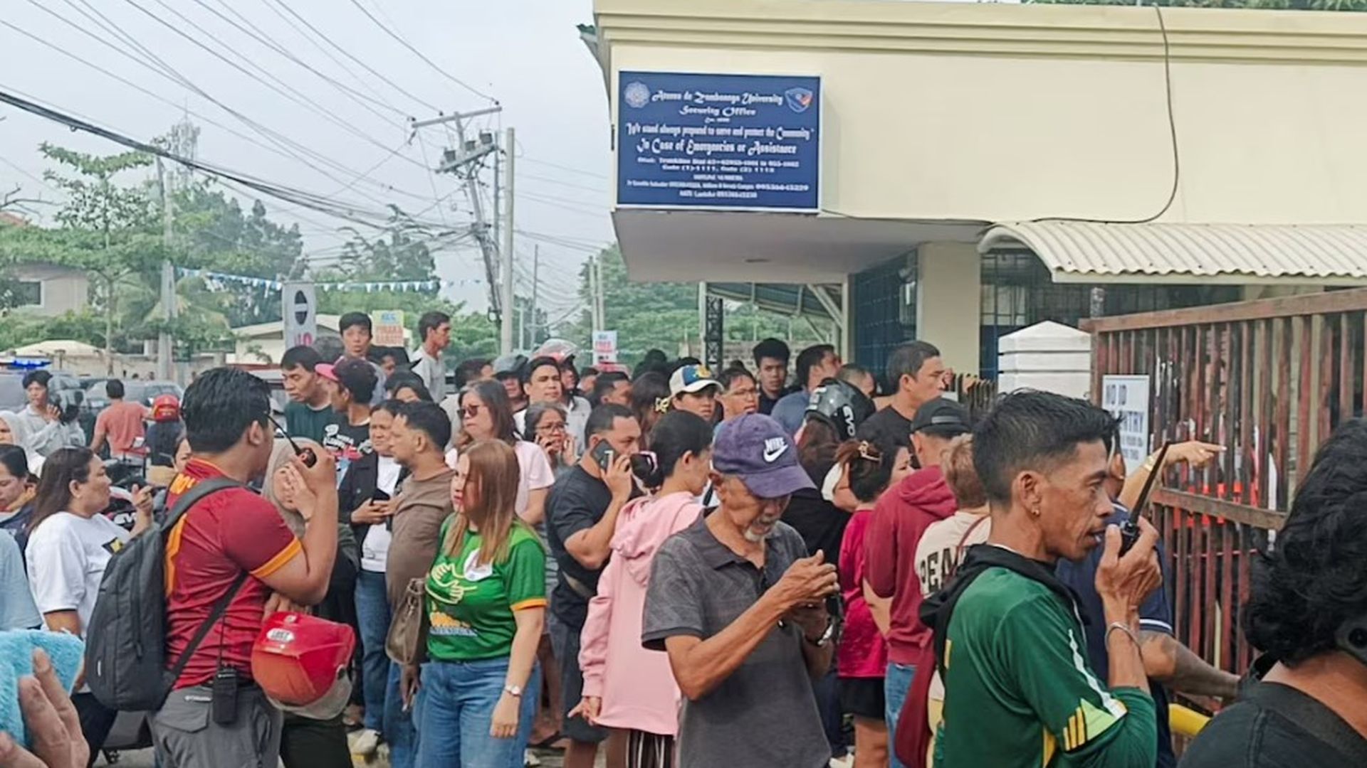 Ateneo de Zamboanga, donde ha ocurrido un tiroteo este martes. Ateneo de Zamboanga, donde ha ocurrido un tiroteo este martes.