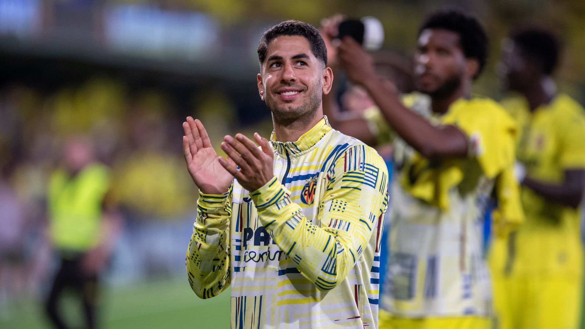 Ayoze Pérez con el Villarreal Ayoze Pérez con el Villarreal