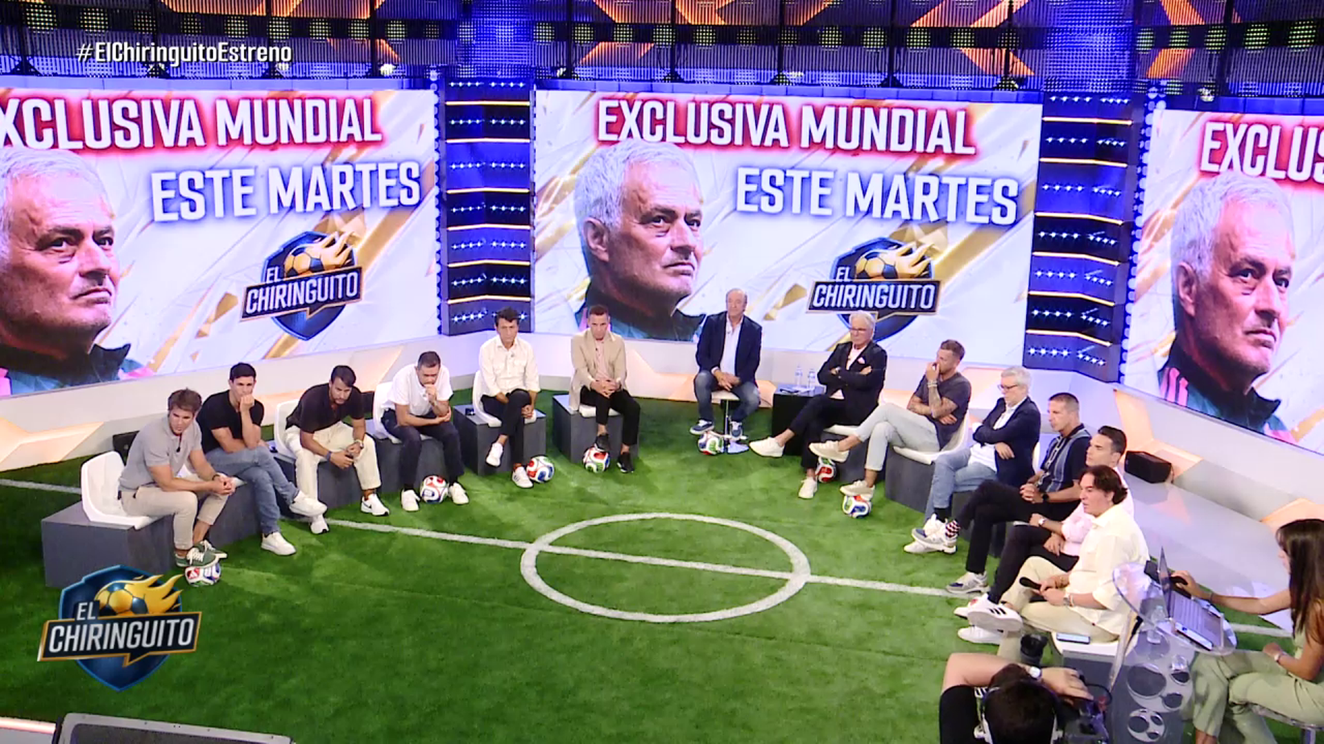 El anuncio de la entrevista a Mourinho en El Chiringuito de Josep Pedrerol El anuncio de la entrevista a Mourinho en El Chiringuito de Josep Pedrerol