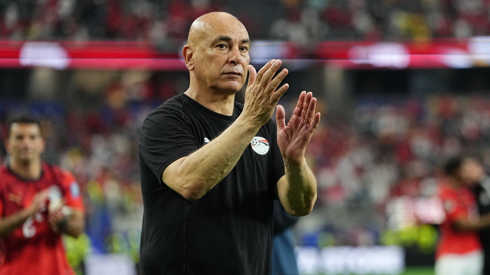 El seleccionador egipcio, Hossam Hassan