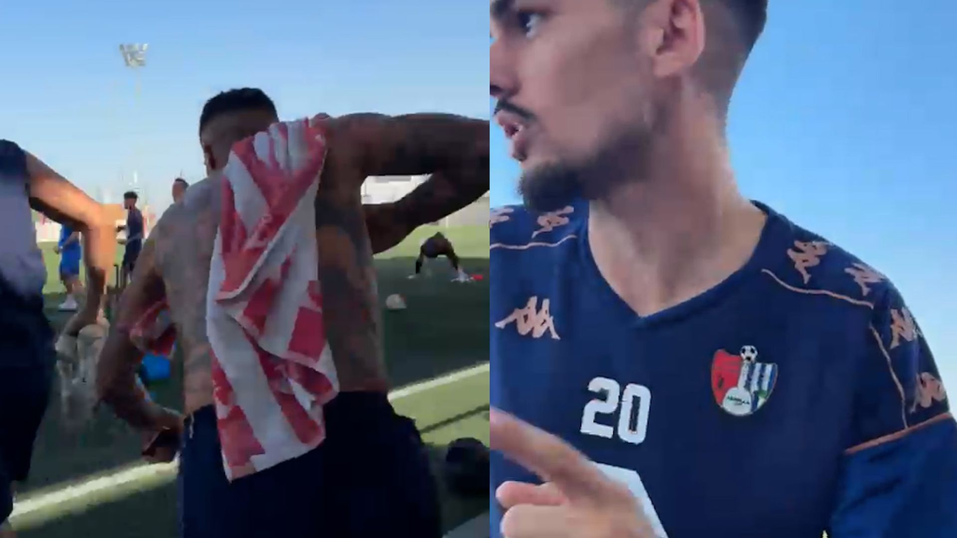 En vídeo: la espeluznante reacción de los jugadores del Arenas de Armilla al sentir el terremoto entrenando: "Voy a llamar a mi mujer" En vídeo: la espeluznante reacción de los jugadores del Arenas de Armilla al sentir el terremoto entrenando: "Voy a llamar a mi mujer"