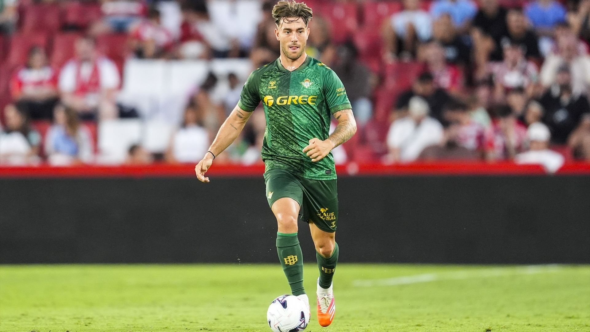 Iker Losada, en el Granada - Betis
