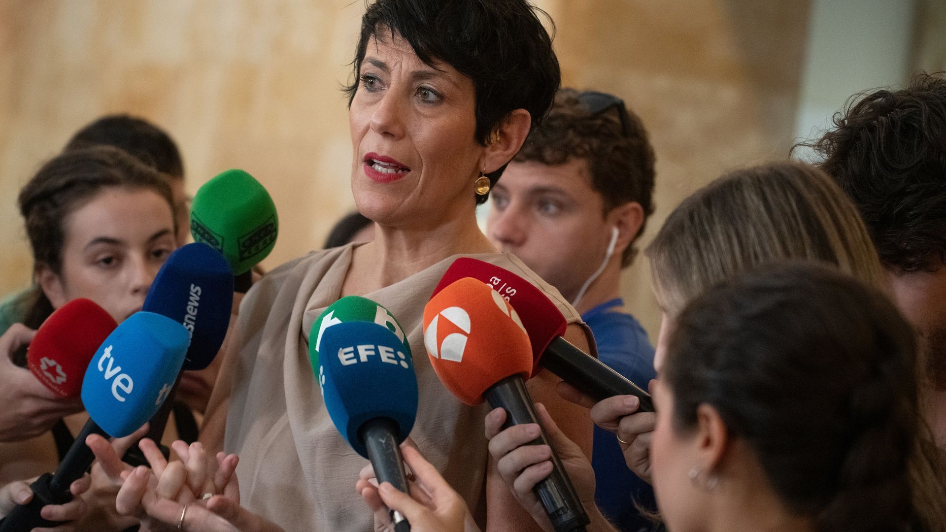 La ministra de Inclusión, Seguridad Social y Migraciones, Elma Saiz. Archivo. La ministra de Inclusión, Seguridad Social y Migraciones, Elma Saiz. Archivo.