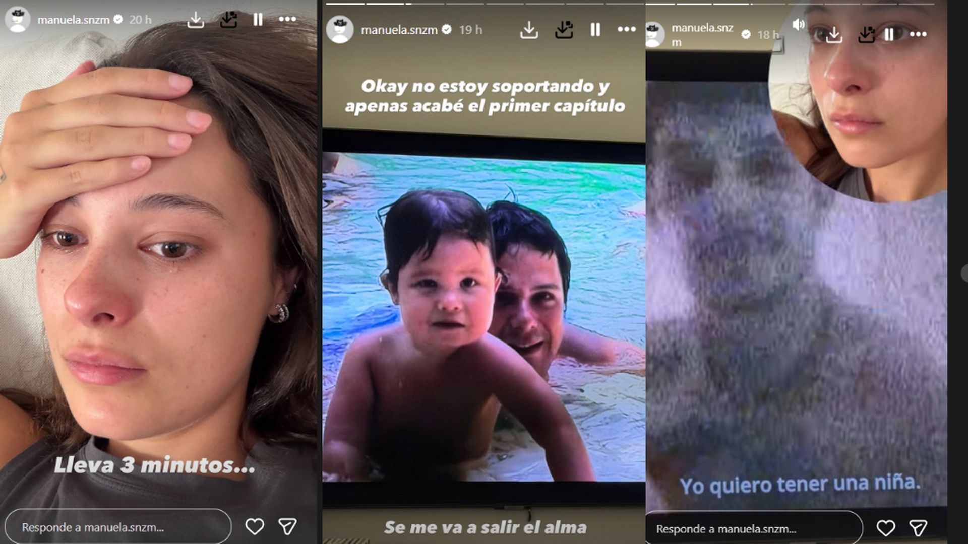 La reacción de Manuela Sanz al documental de su padre