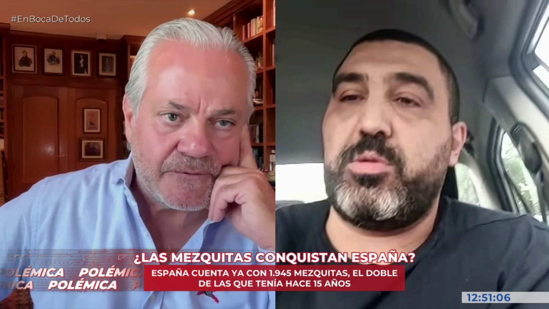 ‘Mohammedypunto’ y Marcos de Quinto se enfrentan por ‘la teoría del remplazo’ hacia una España islamizada