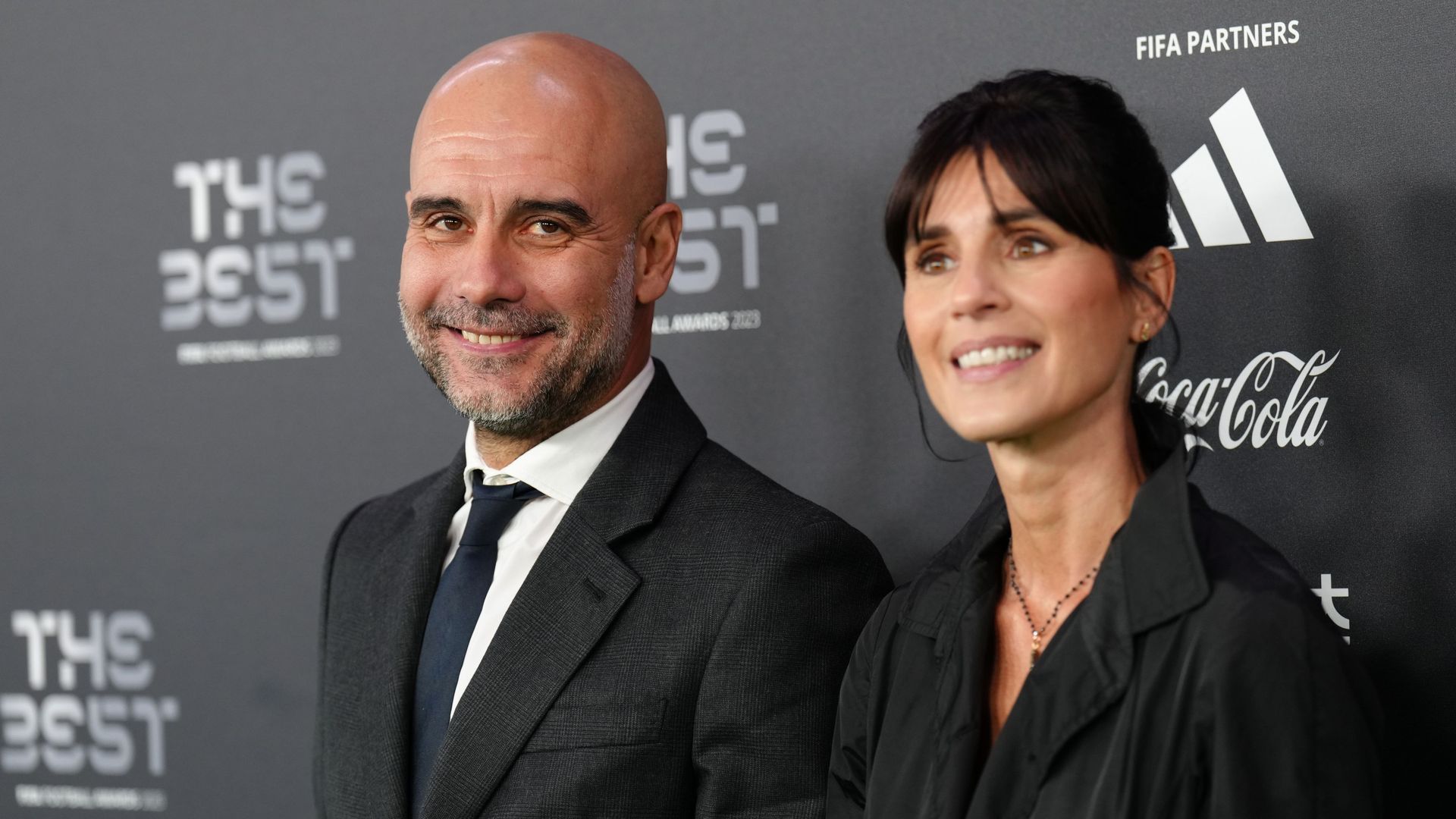 Pep Guardiola y Cristina Serra