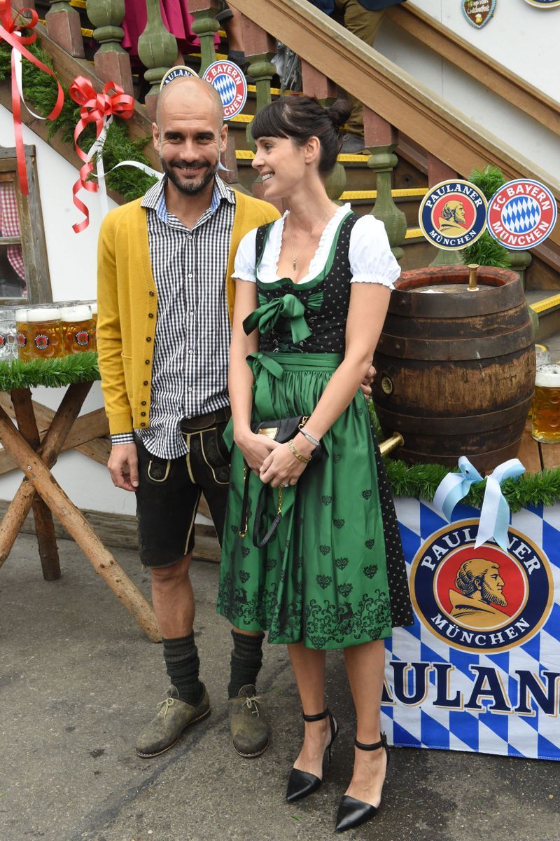 Pep Guardiola y Cristina Serra