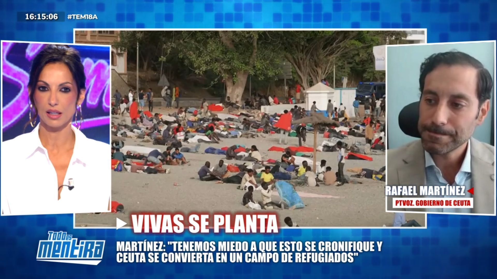 El portavoz del Gobierno de Ceuta, sobre el cambio de tono de Vivas con el Gobierno: "Está en la obligación de defender a los ciudadanos"