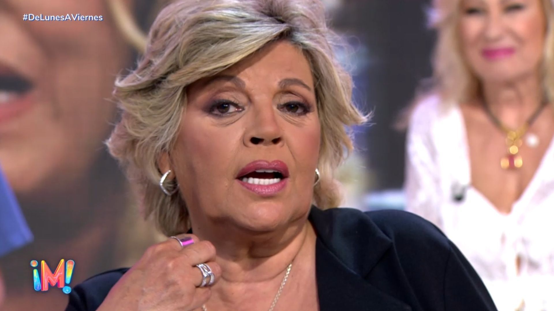 Terelu explota en directo y lanza un mensaje tajante a quienes la amenazan: “No tengo ningún miedo” Terelu explota en directo y lanza un mensaje tajante a quienes la amenazan: “No tengo ningún miedo”