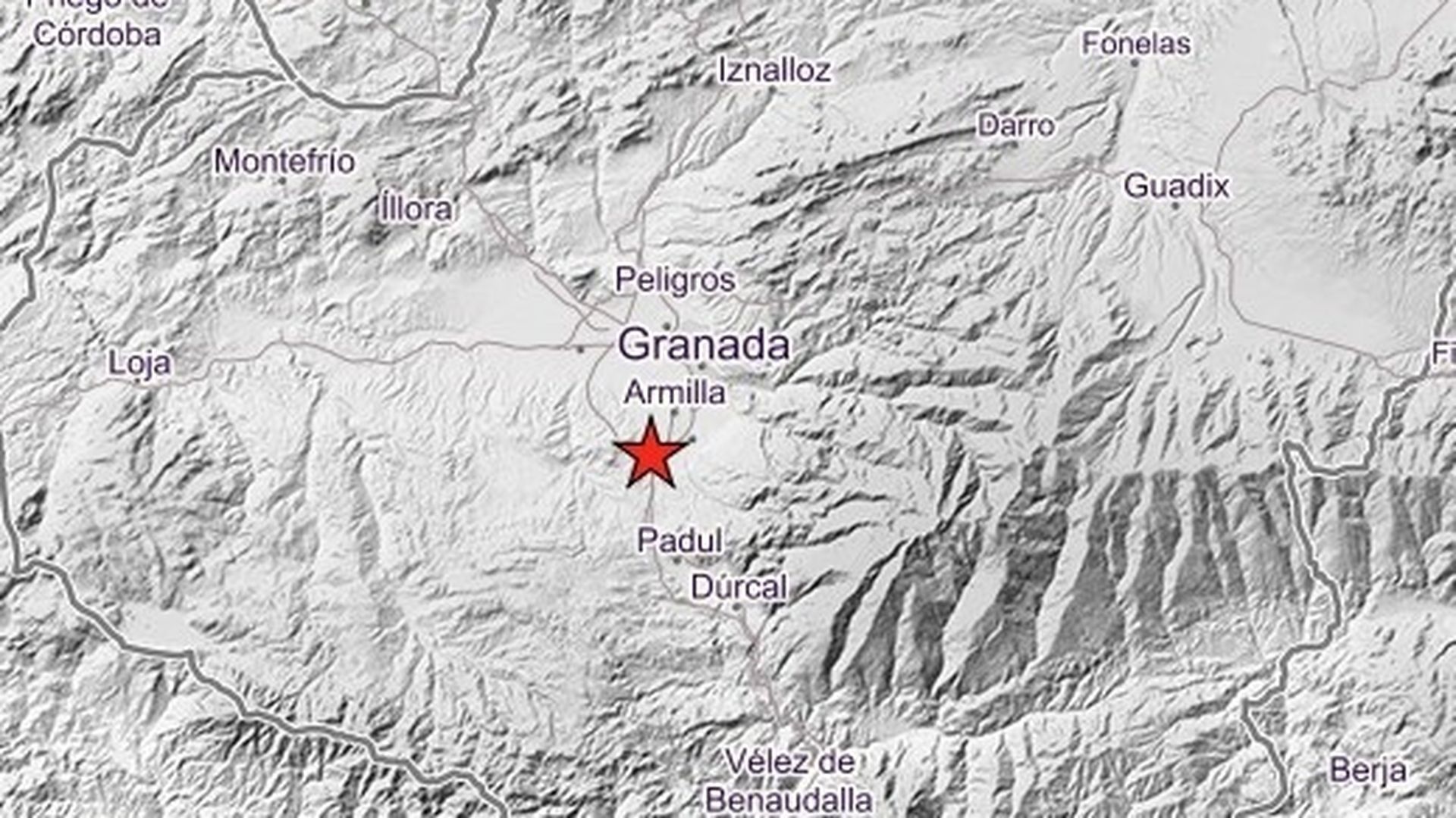 Un terremoto de 4,6 sacude a Granada, otra vez alertada por fuertes temblores Un terremoto de 4,6 sacude a Granada, otra vez alertada por fuertes temblores