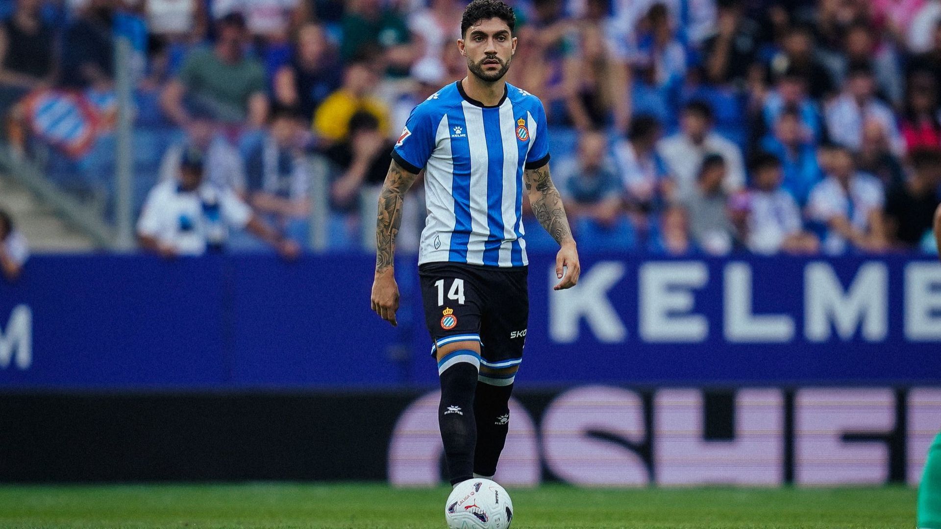 Unai Núñez con el Espanyol
