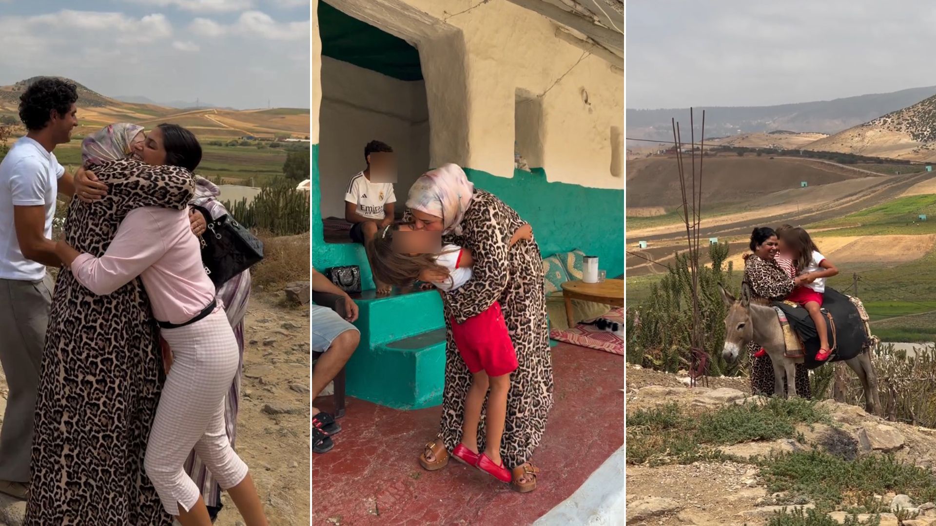 Así ha sido el viaje de Tomás Páramo y María G. de Jaime con sus hijos a Marruecos