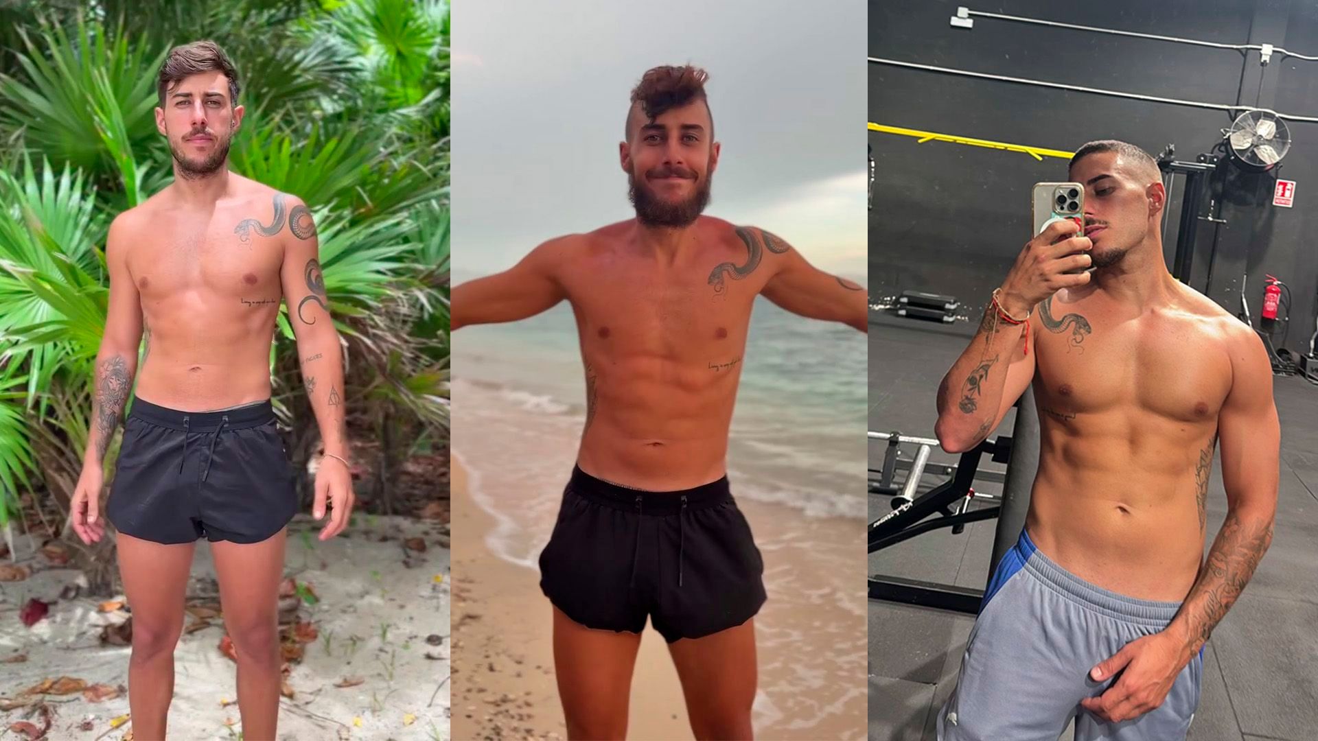 Borja Silva antes, durante y después de Supervivientes