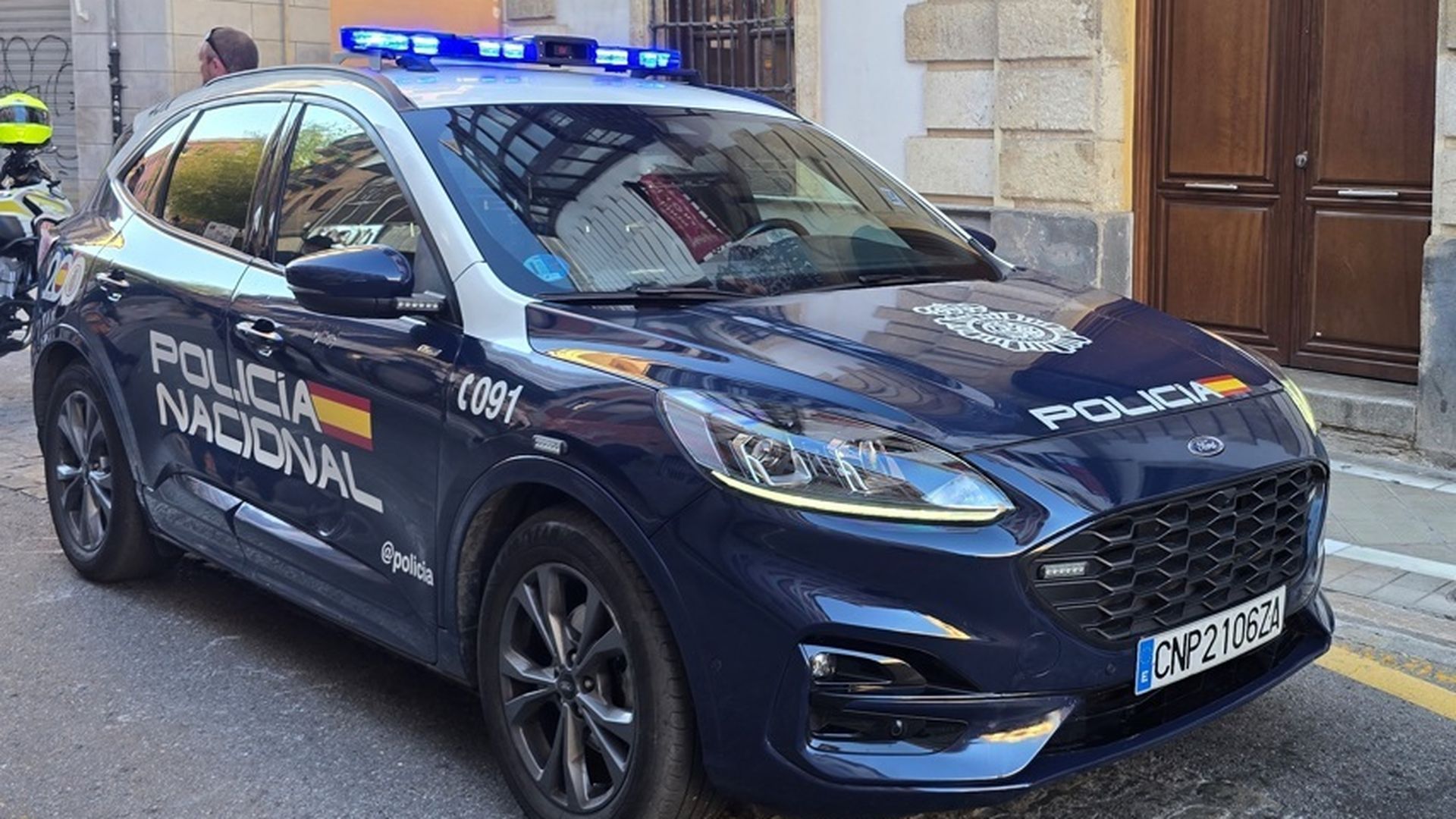 Coche de la Policía Nacional Coche de la Policía Nacional