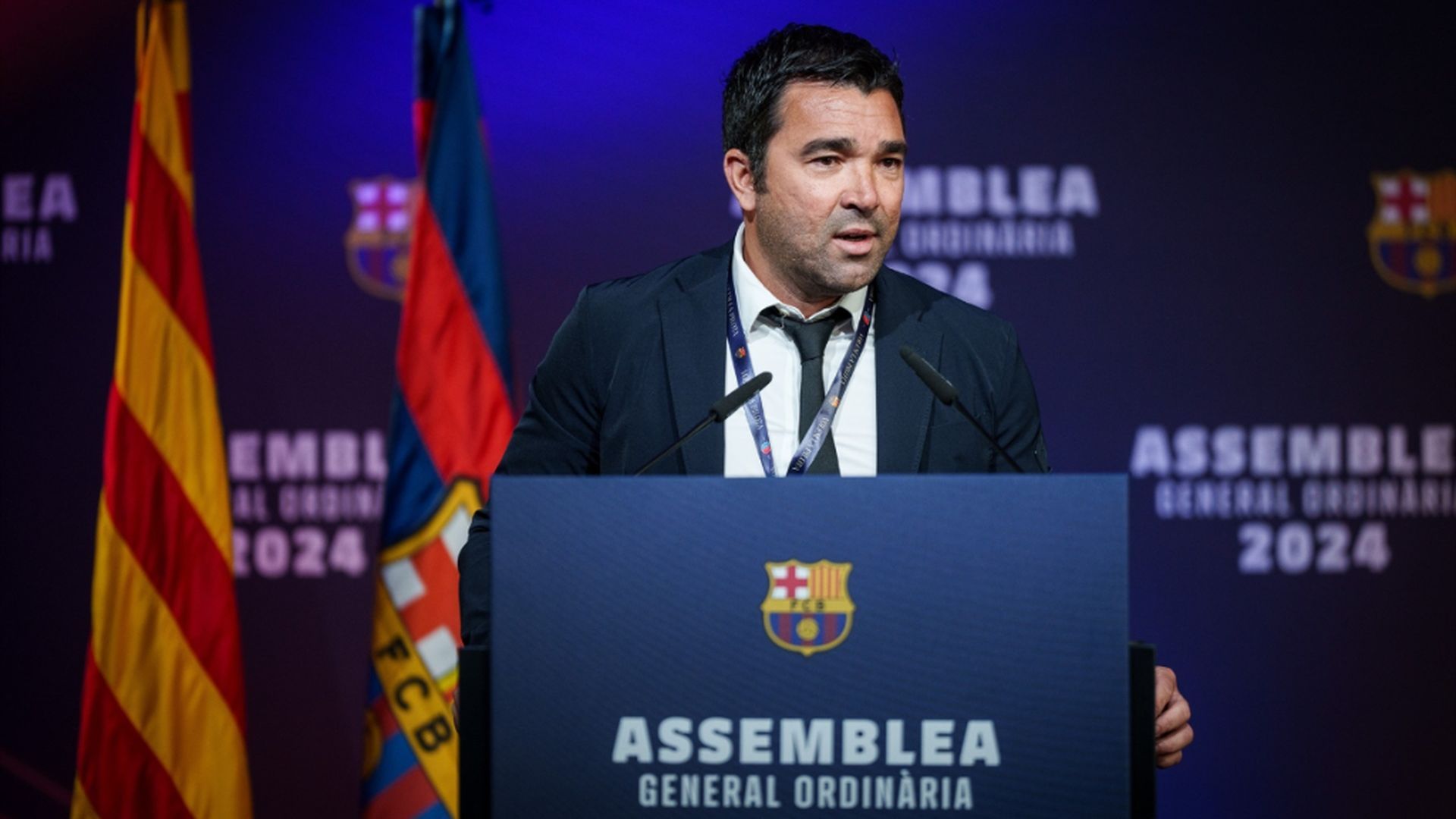 Deco, en un acto del Barça Deco, en un acto del Barça